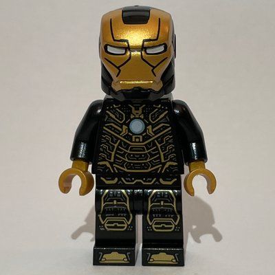Minifigure Iron Man Mark 41 Armor / Bones Armor del set 76125