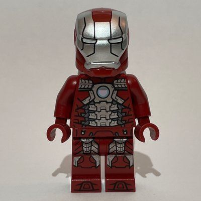 Minifigure Iron Man Mark 5 Armor del set 76125