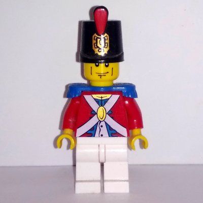 Figurine Soldier (Imperial Soldier II) - Printed Shako, Cheek Lines du set 10210