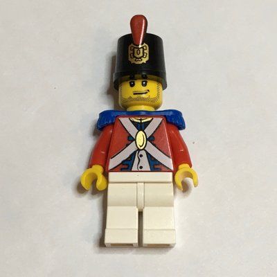 Minifigurka Soldier (Imperial Soldier II) - Printed Shako, Smirk z zestawu 6239