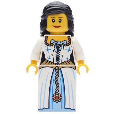 Figurine Maiden - Black Hair, One-sided Head du set 852751