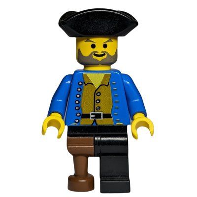 Figurine Pirate - Brown Shirt, Peg Leg, Black Tricorne du set 6248