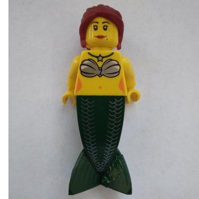 Figurine Mermaid - Dark Red Hair du set 9349