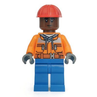 Minifigur Dock Worker aus Set 76134