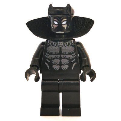 Minifigure Black Panther with Collar del set 76142