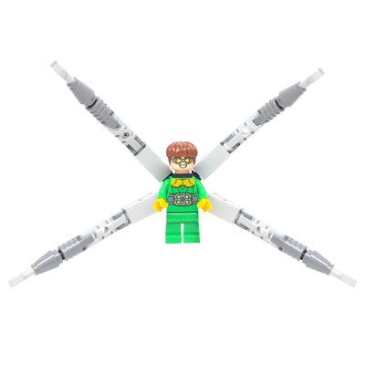 Figurine Dr. Octopus / Doc Ock in Green Outfit with Back Arms with Claws du set 76148