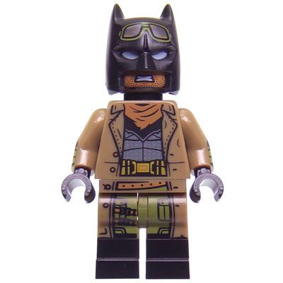 Minifigure Batman, Dark Tan Coat, Black Cowl (Knightmare Batman) from set 853744