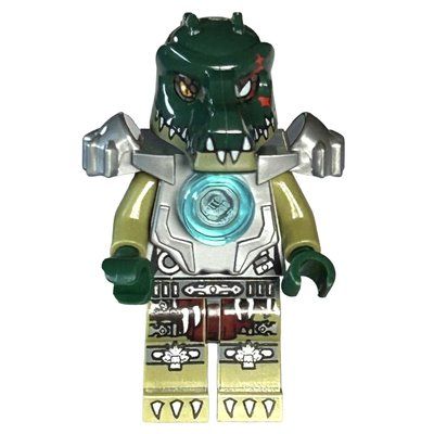Minifigure Cragger with Shoulder Armor from set 70132