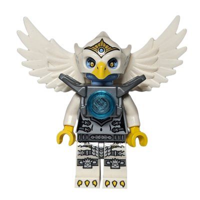 Minifigur Eris in Silver Outfit with Flat Silver Shoulder Armor aus Set 70128