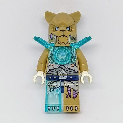 Minifigurka Strainor with Trans-Light Blue Shoulder Armor z zestawu 70145
