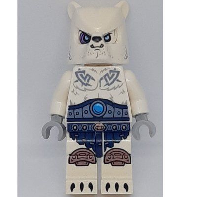 Figurine Ice Bear Warrior with White Legs du set 70230