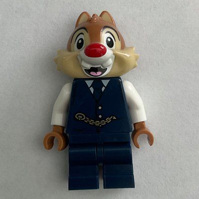 Minifigure Dale in Dark Blue Vest with Pocket Watch Chain del set 71044