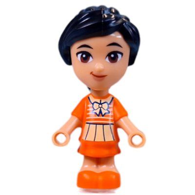 Figurine Victoria - Orange Dress du set 42604