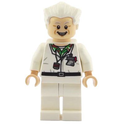 Figurine Doc Brown du set 21103
