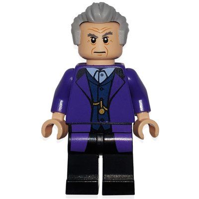 Minifigure The Doctor / 12th Doctor in Long Dark Purple Coat del set 21304