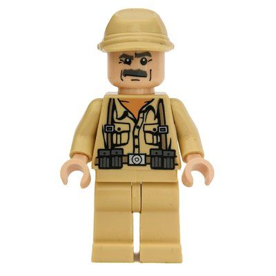 Minifigure German Soldier with Moustache del set 7622