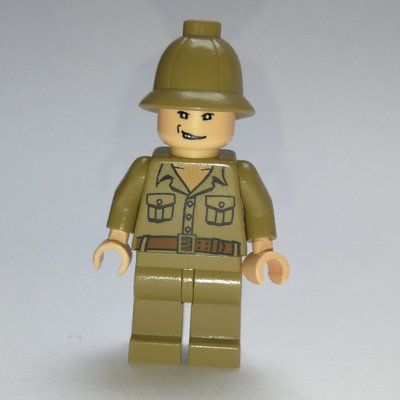 Figurine Rene Belloq, Dark Tan Outfit du set 7623