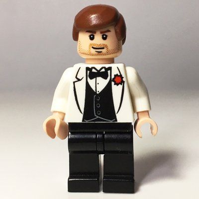 Minifigure Indiana Jones in White Tuxedo del set 7682