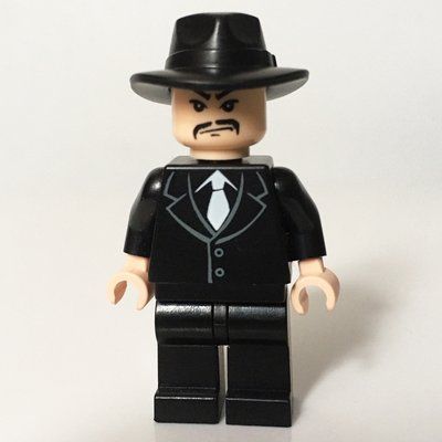 Minifigure Shanghai Gangster with Moustache del set 7682