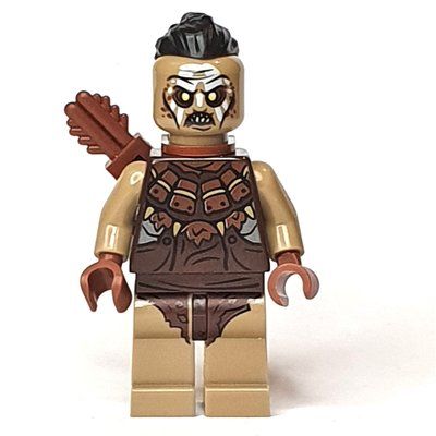 Minifiguur Hunter Orc - Archer, Top Knot uit set 79016