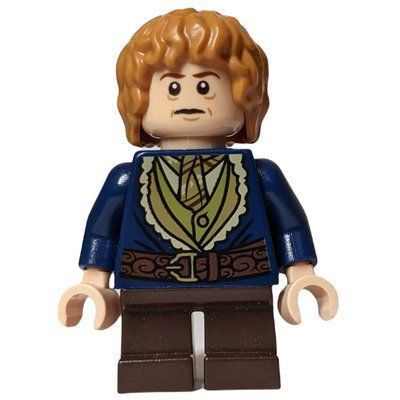 Minifigure Bilbo Baggins - Dark Blue Coat del set 79018