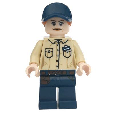 Minifigure Park Worker, Female del set 75934