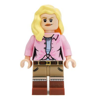 Minifigura Ellie Sattler, Bright Pink Shirt del set 75932