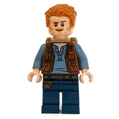 Minifigur Owen Grady with Backpack aus Set 75928