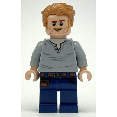 Figurine Owen Grady in Light Bluish Gray Shirt du set 76945