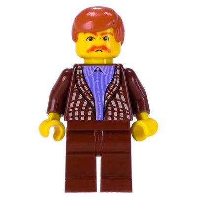 Minifigur Vernon Dursley, Yellow Skin aus Set 4728