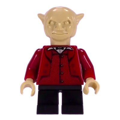 Minifigure Goblin, Dark Red Jacket del set 4714