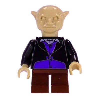 Minifigure Goblin, Black Jacket del set 4714