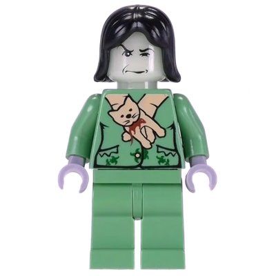 Minifigurka Professor Snape Boggart, Black Hair z zestawu 4752
