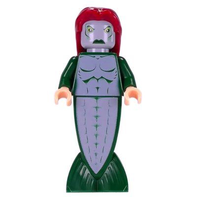 Minifiguur Merman with Dark Red Hair uit set 4762