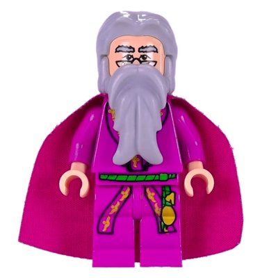 Figurine Albus Dumbledore, Light Purple Robes du set 4757