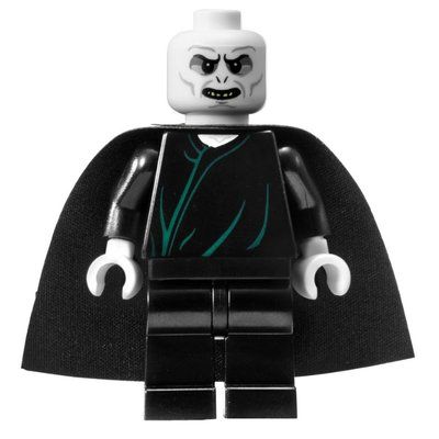 Figurine Voldemort, Black Cape (3626b Head) du set 4842