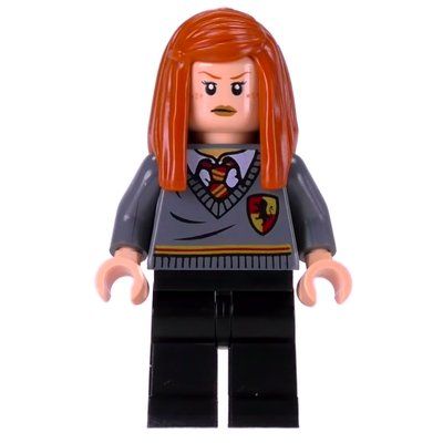 Minifigure Ginny Weasley, Gryffindor Sweater with Crest del set 4841
