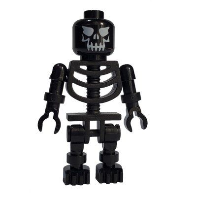 Figurine Skeleton, Evil Face, Black du set 4766