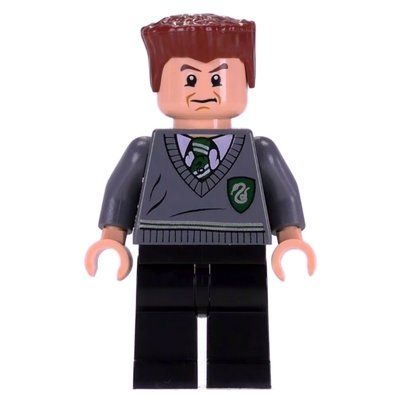 Minifigure Gregory Goyle, Slytherin Sweater with Crest del set 4867