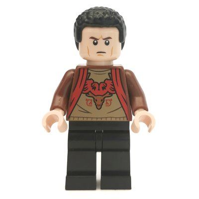 Figurine Viktor Krum, Reddish Brown Jacket Over Shirt with Durmstrang Crest du set 75946
