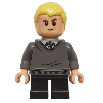 Figurine Draco Malfoy, Slytherin Sweater, Short Legs du set 75954