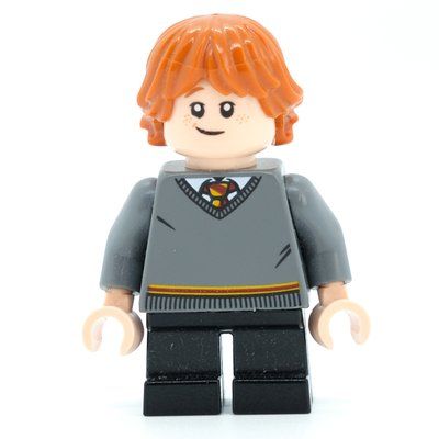 Figurine Ron Weasley, Gryffindor Sweater, Short Legs du set 75954