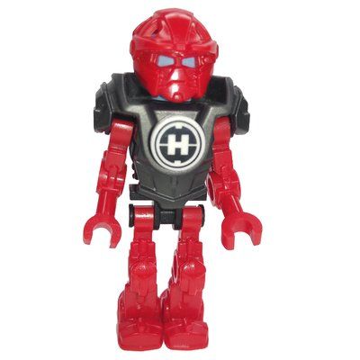 Minifigura Furno in Pearl Dark Gray Armor, Bright Light Blue Head del set 44018