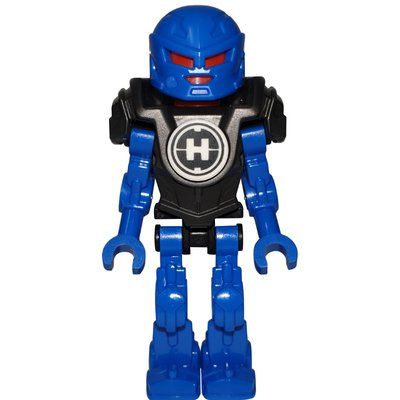 Minifiguur Surge in Pearl Dark Gray Armor uit set 44028