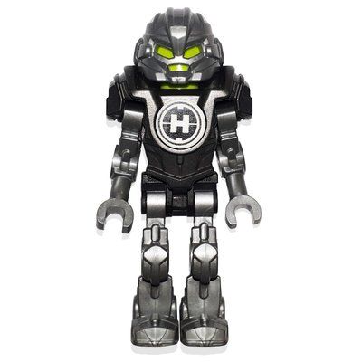 Minifiguur Bulk in Pearl Dark Gray Armor uit set 44025