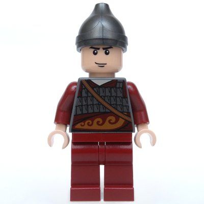 Minifigura Alamut Guard, Smirk del set 7573