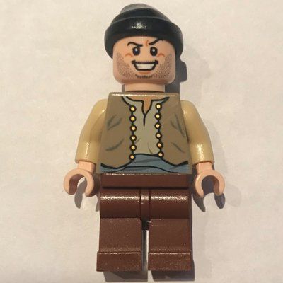 Figurine Ostrich Jockey du set 7570