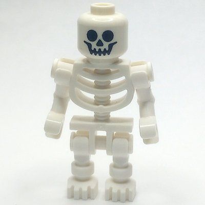 Figurine Skeleton, Standard Face, Bent Arms (60115 Torso) du set 60329