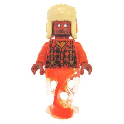Minifigur Axel Chops (28621 Head) aus Set 70427