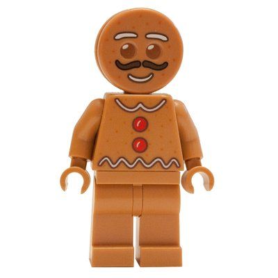 Figurine Gingerbread Man with Moustache du set 10267